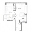 1 Bed/1 Bath-1B-1