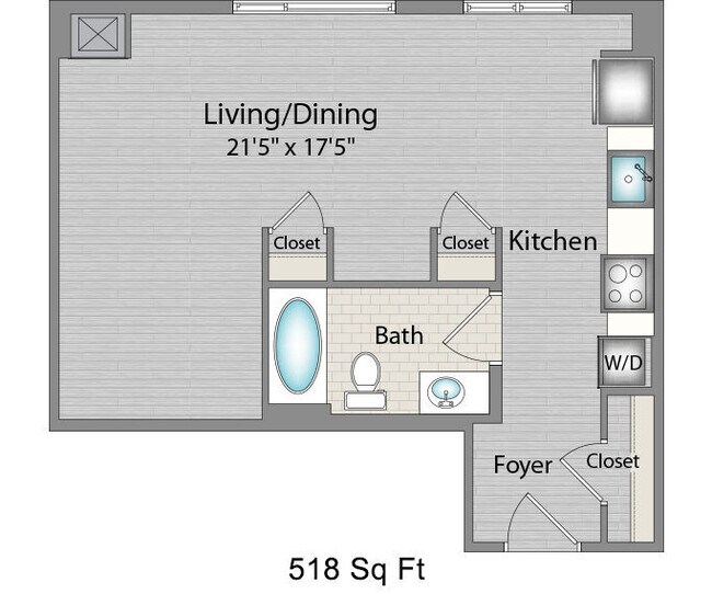Foto del interior - 14W Apartments