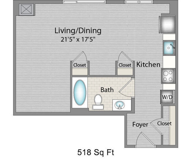 Interior Photo - 14W Apartments