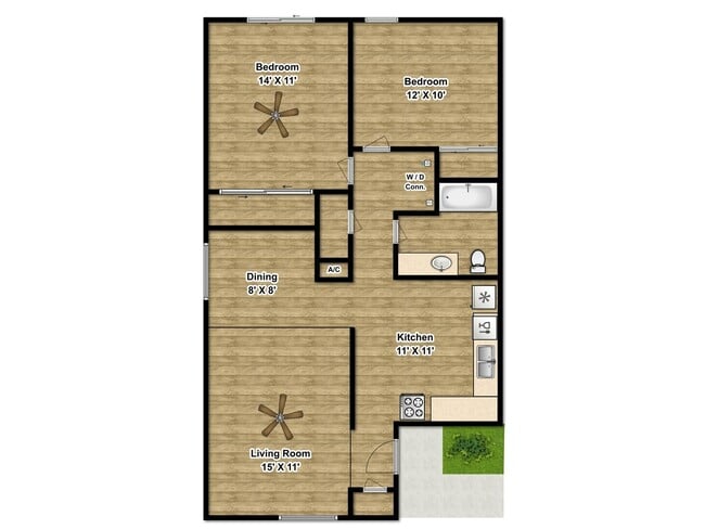 Photo - 418 University Oaks Blvd Apartment