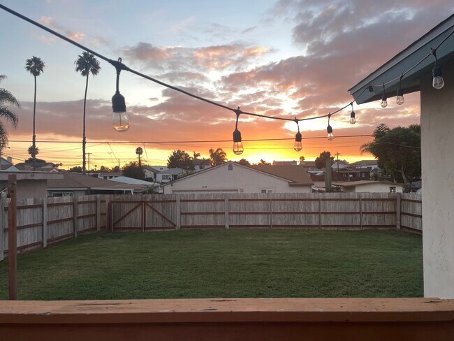 Large backyard - 1178 14th St