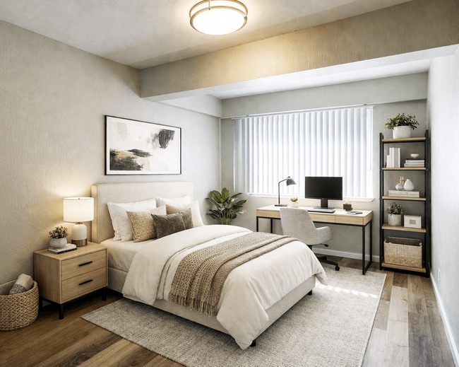 Some images have been virtually staged for illustrative purposes. Apartments are leased unfurnished. - Washington Townhomes