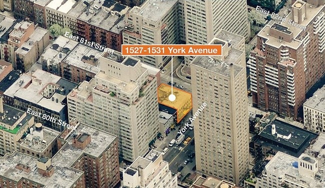 Aerial Photo - 1531 York Ave