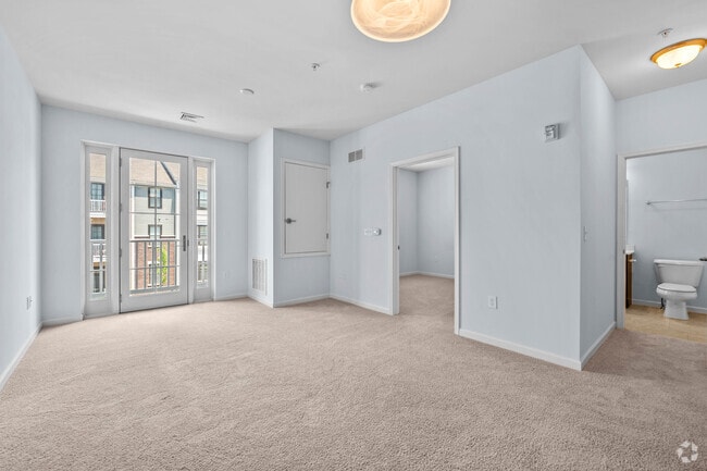 2BR, 2BA - Olympia ADA Living Room & Balcony - VERDE Apartments