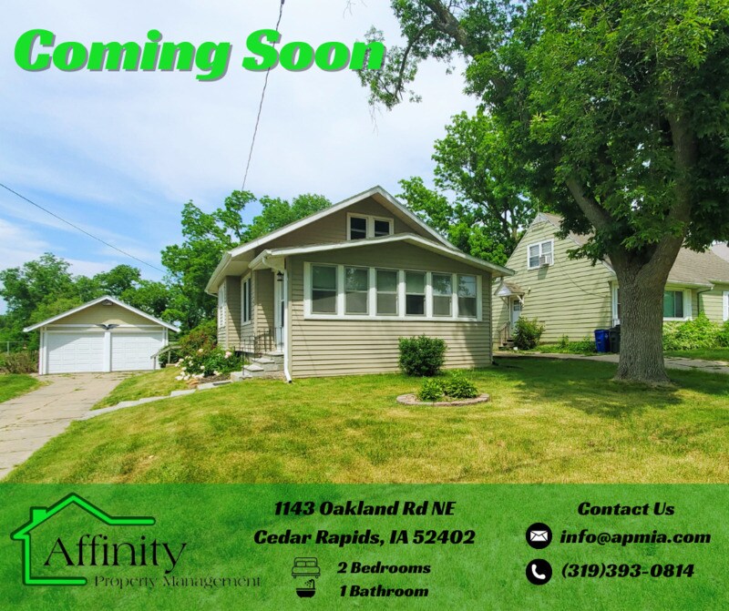 1143 Oakland Rd NE, Cedar Rapids, IA 52402 House Rental in Cedar
