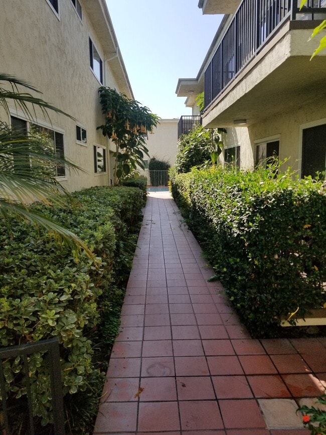 Courtyard Walkway - 10925 Palms Blvd