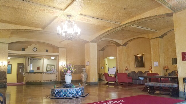 Lobby - LaFontaine Center Affordable Senior Housing