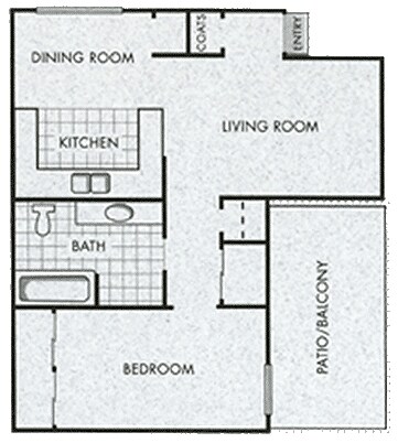 1HAB/1BA - Stonecreek Apartments