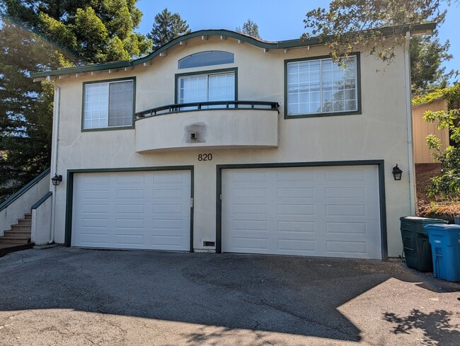 House before the repaint in August.  Right garage is reserved for owner - 820 Occidental Way