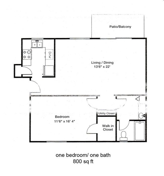 1HAB/1BA - Lake Hollingsworth Apartments