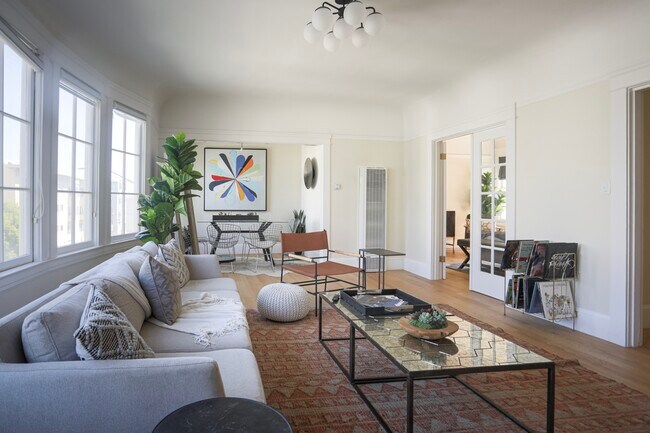 Living Room - 1849 Golden Gate Ave