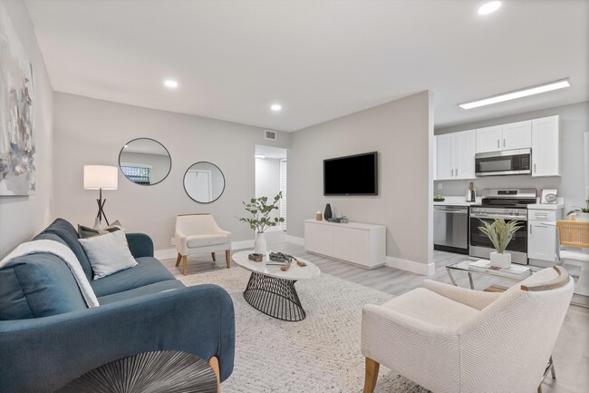 Living room to kitchen - 1350-1400 NE 5th Ter