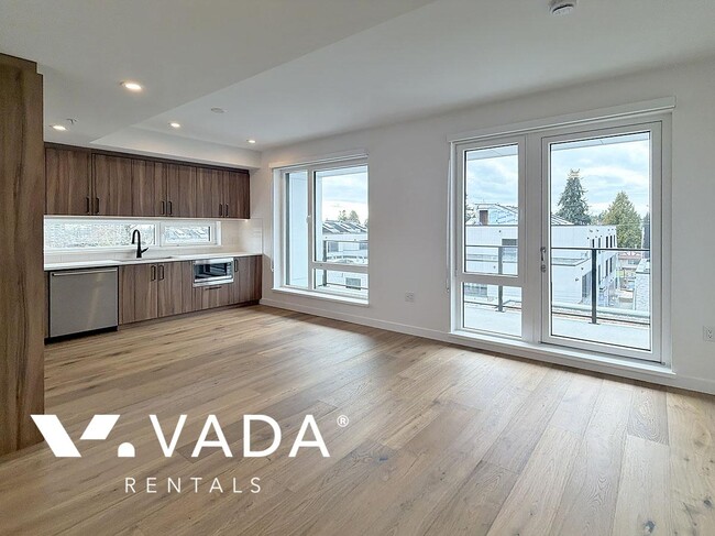 Photo du bâtiment - Park Langara 2 BR APT Rental 412-6859 Cambie St Vancouver: VADA