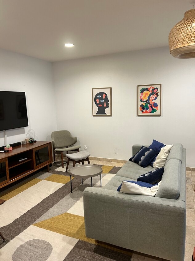 Mid Century Furnished Living Room - 5651 Sumner Way (Culver City, CA)