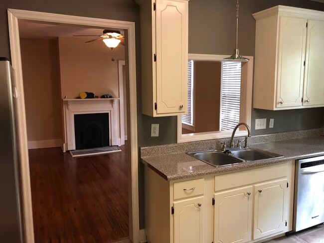 kitchen into living room - 909 College St