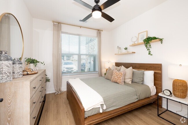 2BR, 2BA - 1,214SF - Chestnut - Second Bedroom - The Lennox at Copperleaf