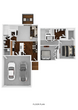 Townhome Style 2 Bedroom 1.5 Bathroom