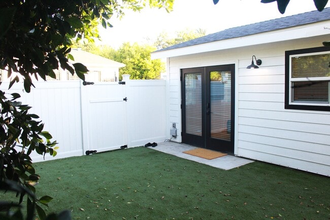 Private, fenced in yard. - 2147 S Orange Dr House