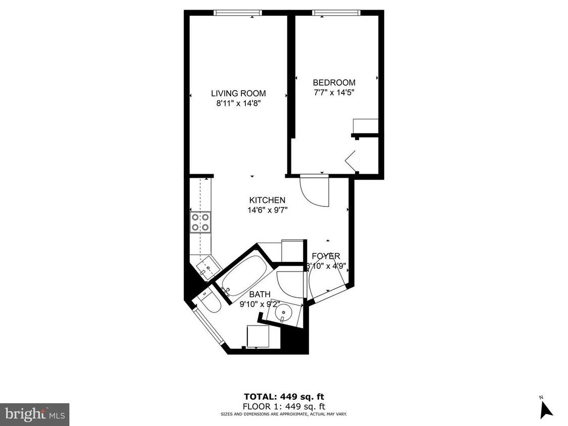 1314 King St Unit 2B, Alexandria, VA 22314 Room for Rent in