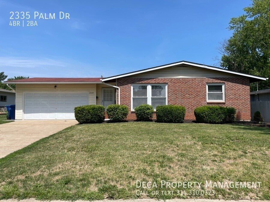 4 Bedroom House House Rental in Florissant, MO