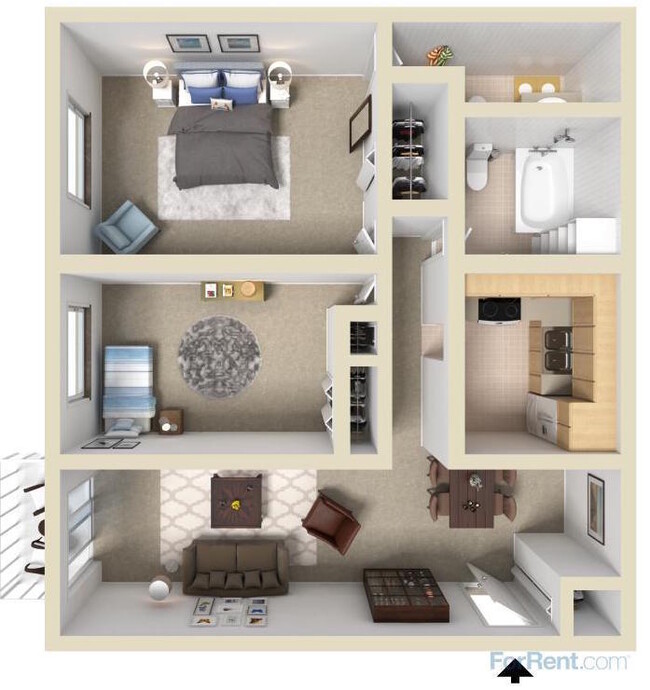 Interior Photo - Barrel Oaks Apartments