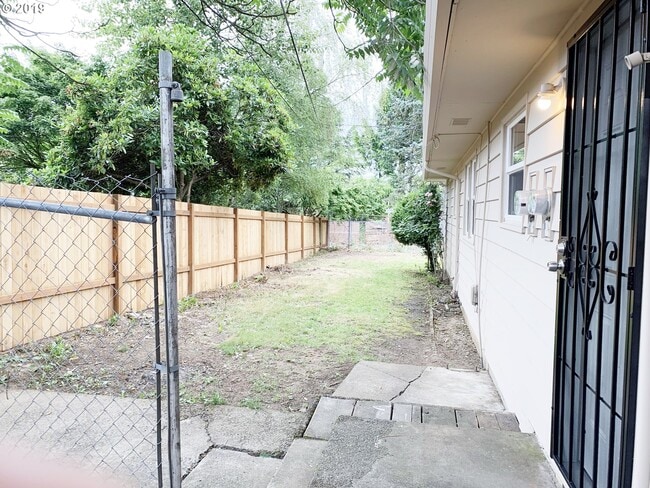 Back yard - 15421 SE Stark Street