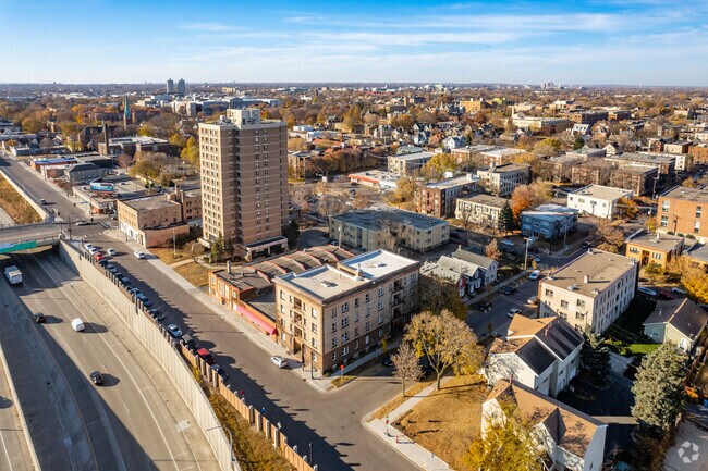 Aerial Photo - 341-343 E 19th St