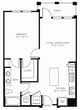 1 Bed / 1 Bath