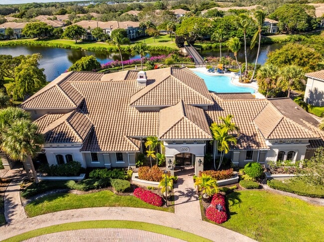 A beautiful perspective from above, with the resort pool right behind. - San Merano at Mirasol