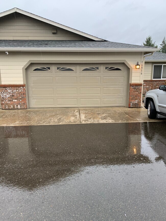Two car garage - 16816 32nd Ave E
