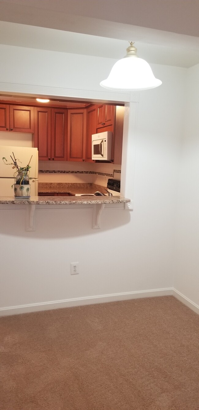 Kitchen passthrough w/ granite bar - 6153 Glen Eagles Ct