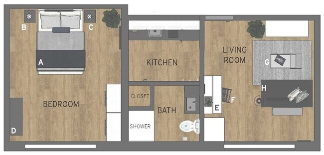 Building Photo - $1,699 | 1 Bedroom, 1 Bathroom Furnished Apartment | 6th Floor | Cat Friendly | Available for an ...