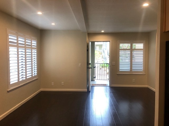 Looking out the front door - 820 Casanova Ave