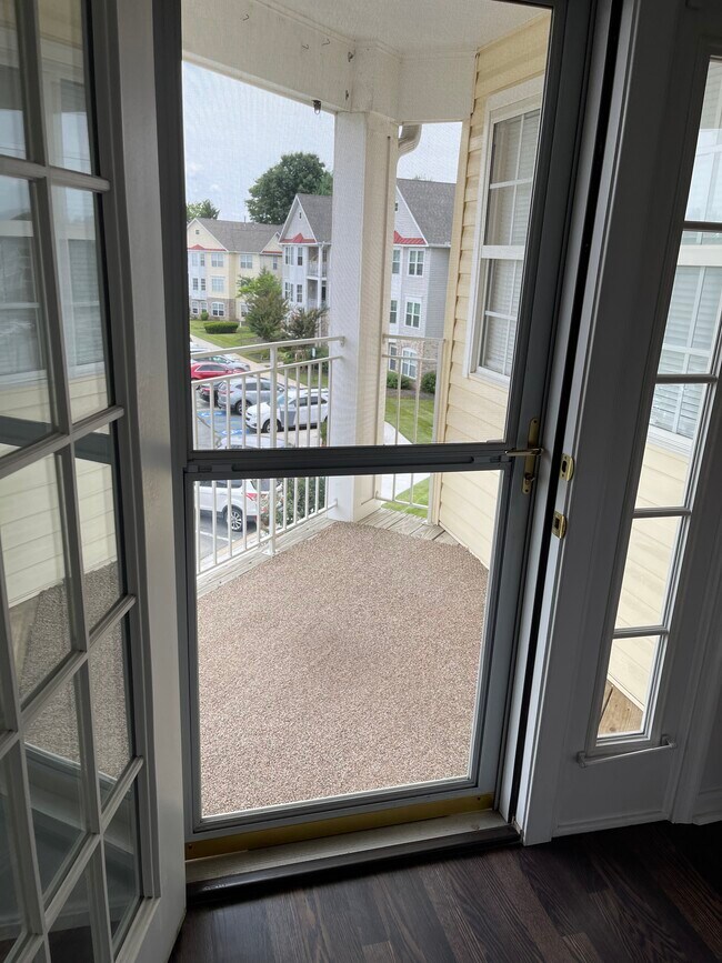 Patio View from Kitchen - 206 Kimary Ct