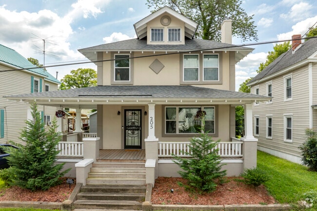 Many of the historic homes of Sawyertown are showcased in style outside Downtown Elizabeth City.