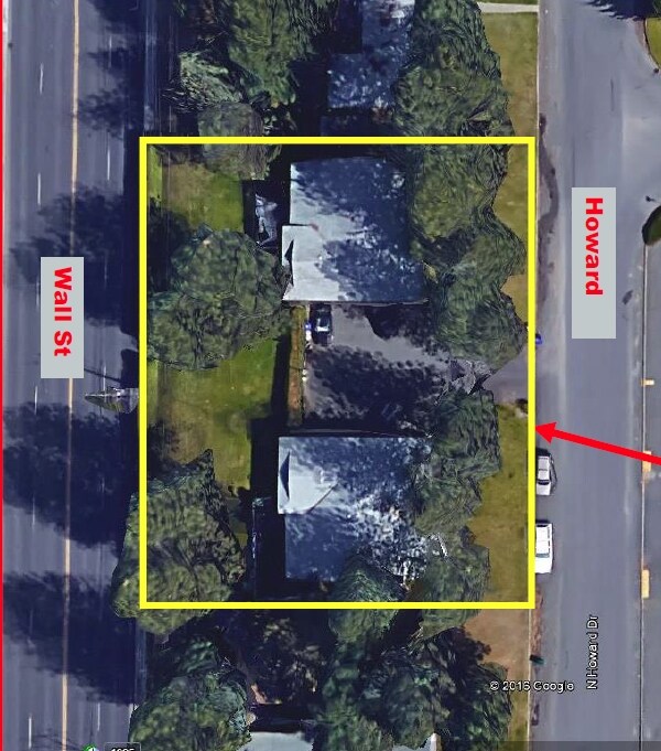 Aerial Photo - Howard Duplexes