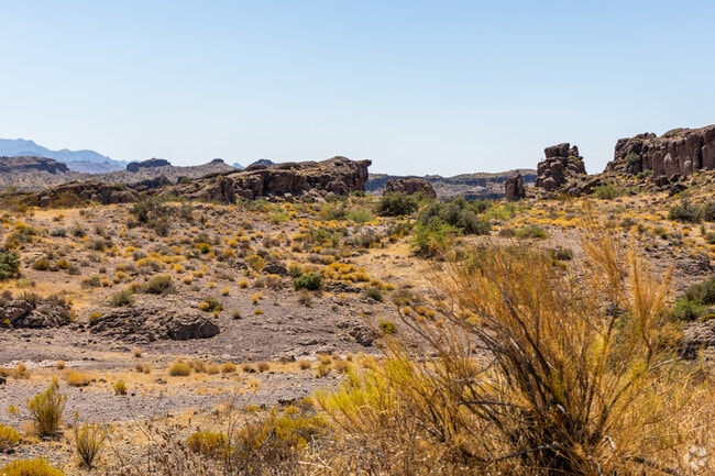 Cerbat Foothills Recreation Area sits a few miles south offering views to Chloride locals.