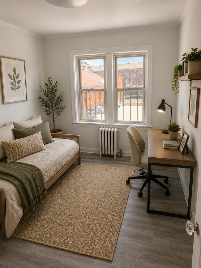 Dormitorio decorado virtualmente - 351 Greenwich Ave