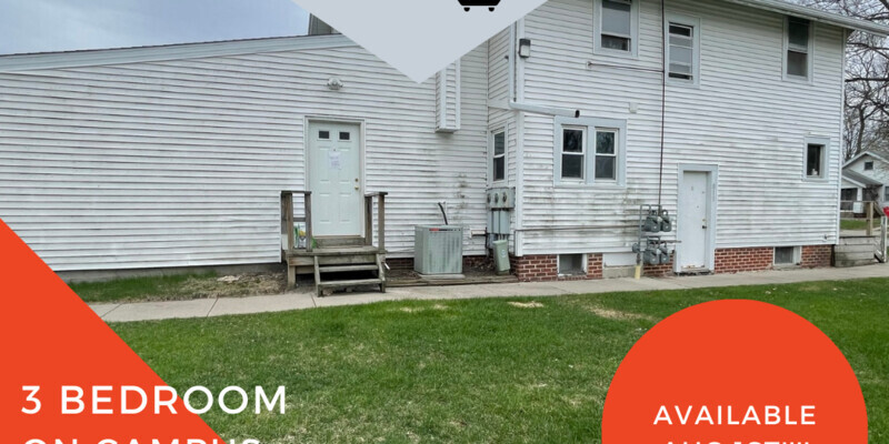 Primary Photo - Tri-Plex, 2 and 3 Bedrooms On Campus! Avai...