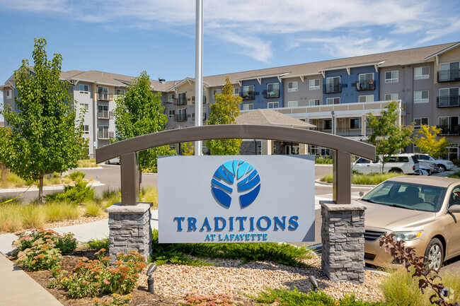 Monument Sign - Traditions at Lafayette(55+ Community)