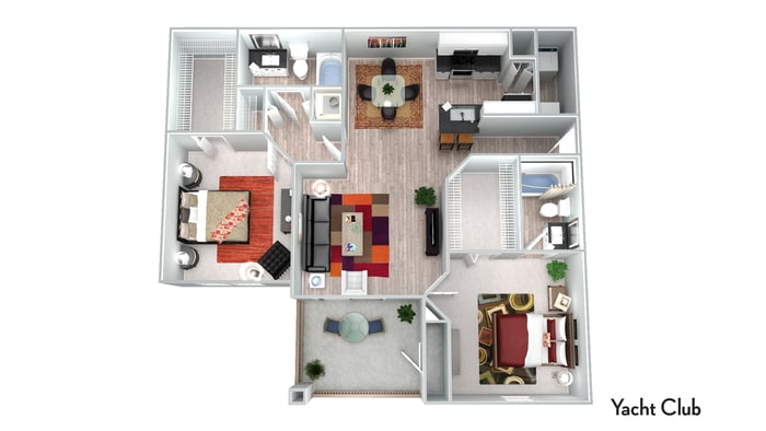 Primary Photo - Model Apartment