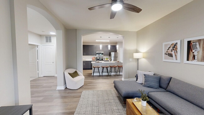 Living Room - Autumn Breeze Apartments