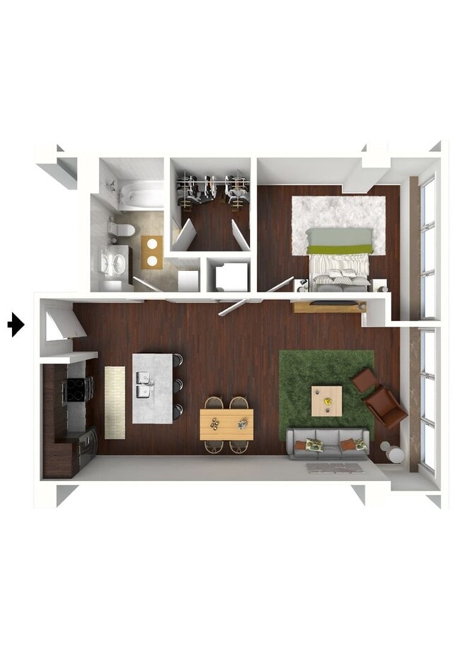 Interior Photo - The Mayflower Apartments