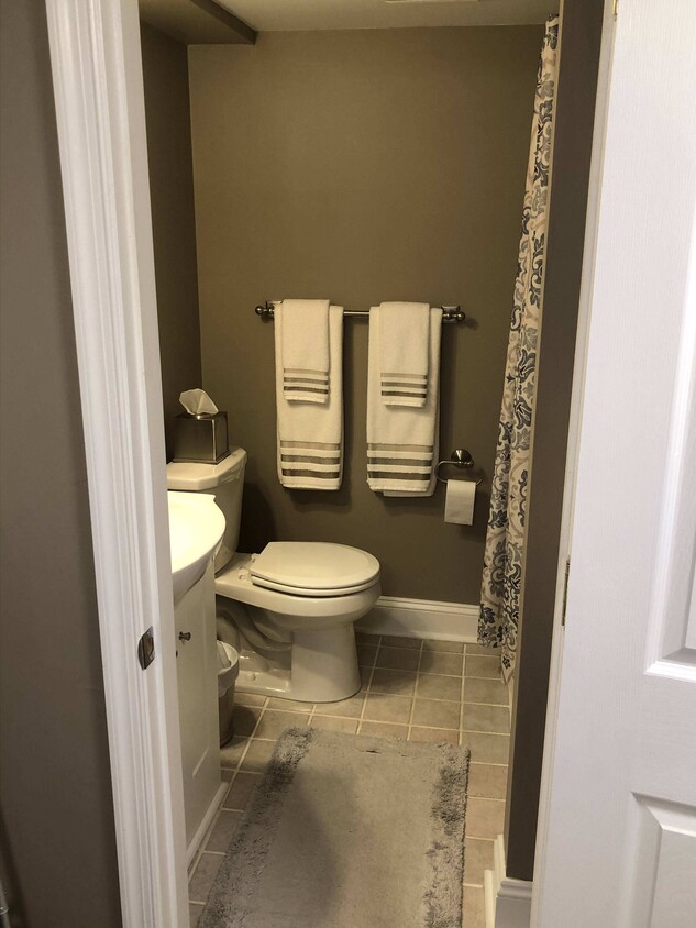 Downstairs full bathroom with stall shower - 26 Steel Rd