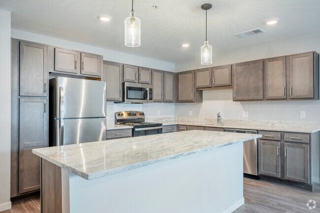 1 habitación, 1 baño - 1151 pies cuadrados - Cocina - Prairie Hill Village