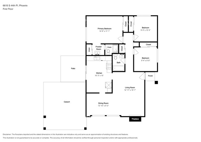 Foto del edificio - 6618 S 44th Pl