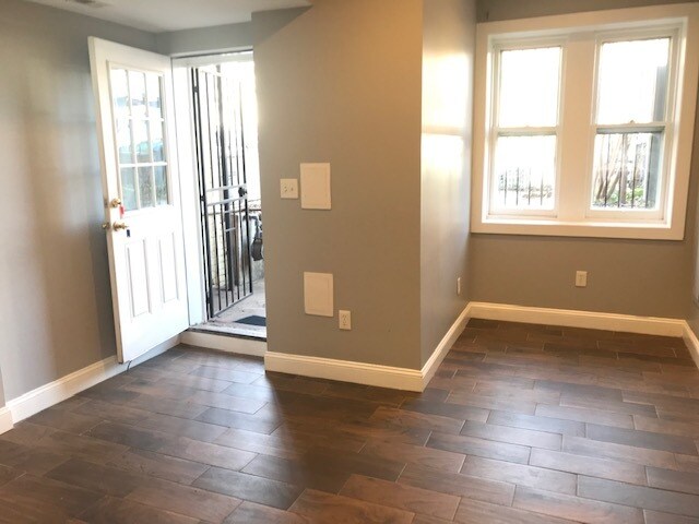 Entrance with tons of natural light and additional iron door for security - 708 Q St NW