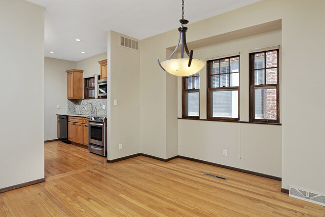 Dining Room open to Kitchen - 1003 Adams St