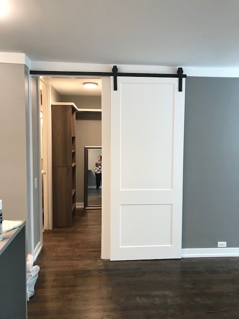 Barn door - 535 N Michigan Ave