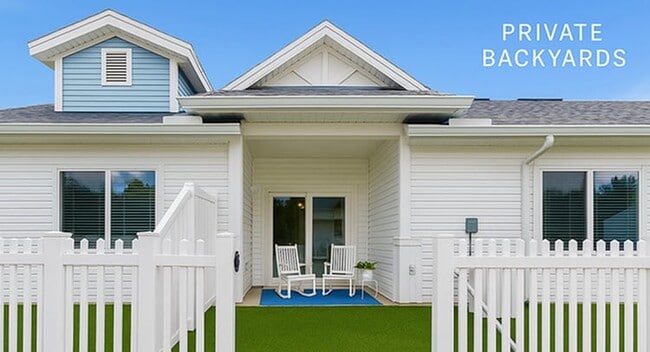 Enjoy your own Private Backyard at Viva at Palm Coast in Palm Coast, Florida. - Viva Palm Coast